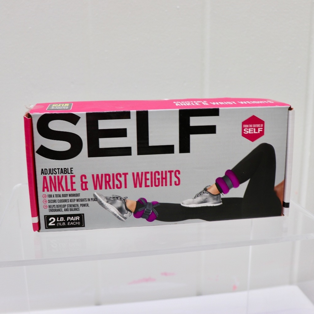 SELF Adjustable Ankle & Wrist Weights 2lb